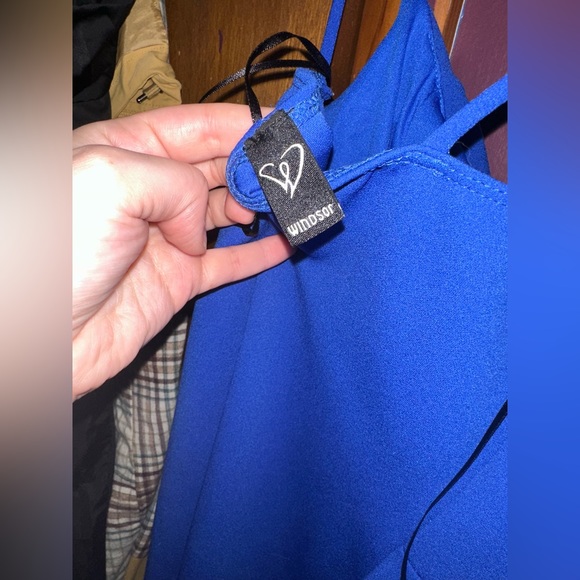 Women’s Blue Bodycon Dress - Picture 1 of 4